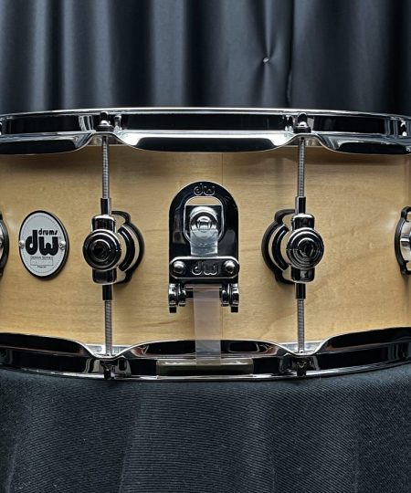 Alternative view of Drum Workshop DW Design Series 6x14 Maple Snare Drum Natural Satin