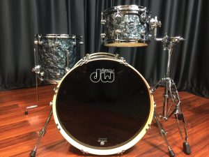 Drum Workshop Performance Series Drum Set Maple Black Diamond 12, 14, 20 Kit