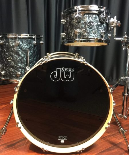 Drum Workshop Performance Series Drum Set Maple Black Diamond 12, 14, 20 Kit