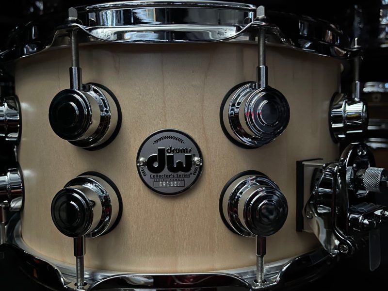DW Drums 7x14 20-Lug Drum Workshop Collector's Pure Maple SSC Snare Drum