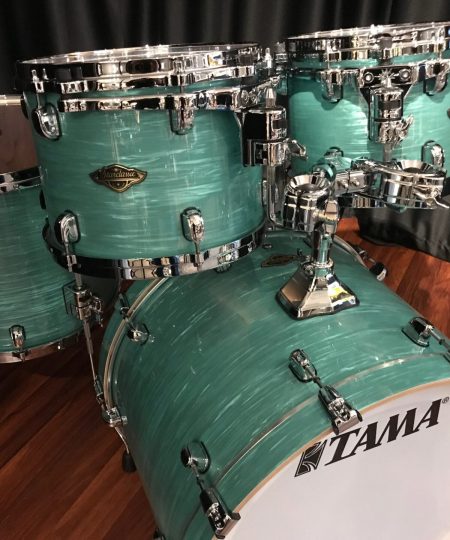 Tama Starclassic Walnut / Birch Surf Green Silk 4pc Kit WBR42S SGS