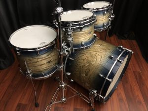 TAMA Star Walnut Indigo Japanese Sen Burst 4pc Drum Set TW42RZSAIJB