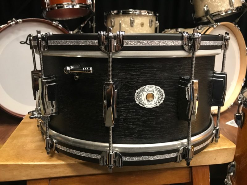 Ludwig Drums Black Cat Ltd. 6.5x14 Legacy Mahogany Wood Hoop Snare Drum