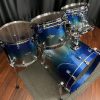 TAMA Drums Starclassic Walnut Birch Molten Blue Ice Fade 4pc Kit WBS42S MBI