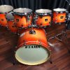 TAMA Superstar Classic Maple Tangerine Lacquer Burst Lacquer 7pc Kit CL72S TLB
