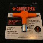 GrooveTech GTDKMT1 Drum tuning key DK Multi tool Cool Drummer Gift