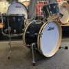 Ludwig Classic Maple Stingray 3pc Black Sparkle Satin Natural Hoops 8x12, 12x14, 12x20 Kit