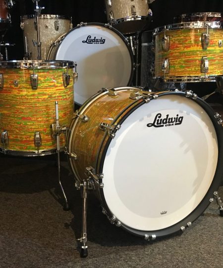 Alternative view of Ludwig Drums Sets Classic Maple Ltd. Citrus Mod Fab 13, 16, 22 Kit LUDCMFABCMOD