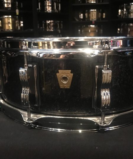 Alternative view of Ludwig Drums Classic Maple USA 5x14 Black Sparkle Snare Drum