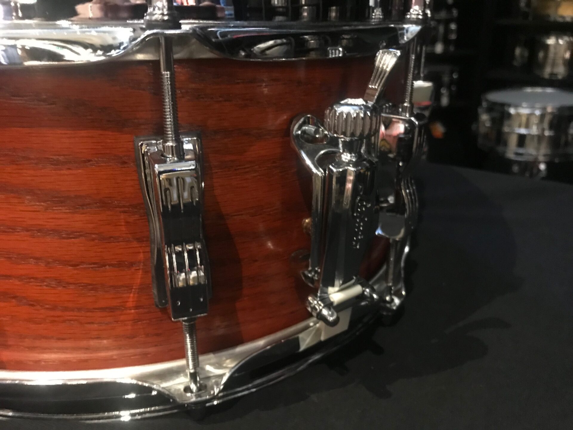 Ludwig USA Drums Classic Oak 6.5x14 Snare Drum Tennessee Whiskey - Image 3