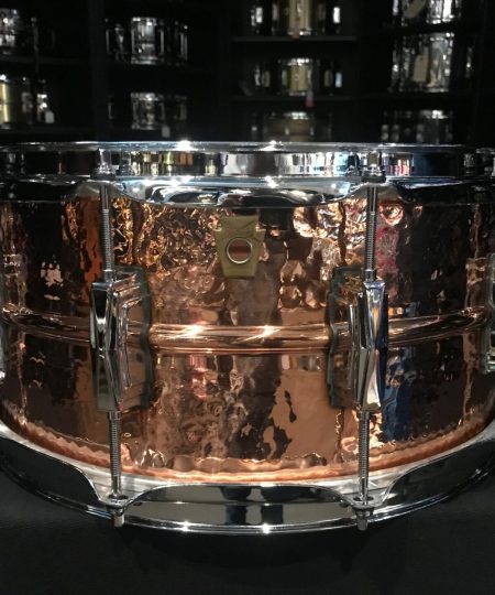 Ludwig USA Drums LC662K Copper Phonic Hammered Polished 6.5x14 Snare Drum