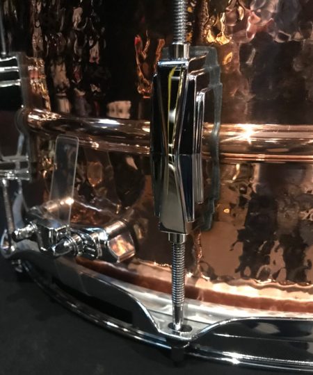 Alternative view of Ludwig USA Drums LC662K Copper Phonic Hammered Polished 6.5x14 Snare Drum