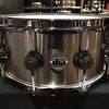 DW Drums Collector's Titanium 6.5x14 Black Ti Drum Workshop Snare Drum