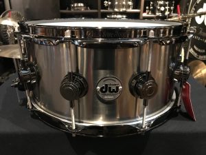 DW Drums Collector's Titanium 6.5x14 Black Ti Drum Workshop Snare Drum
