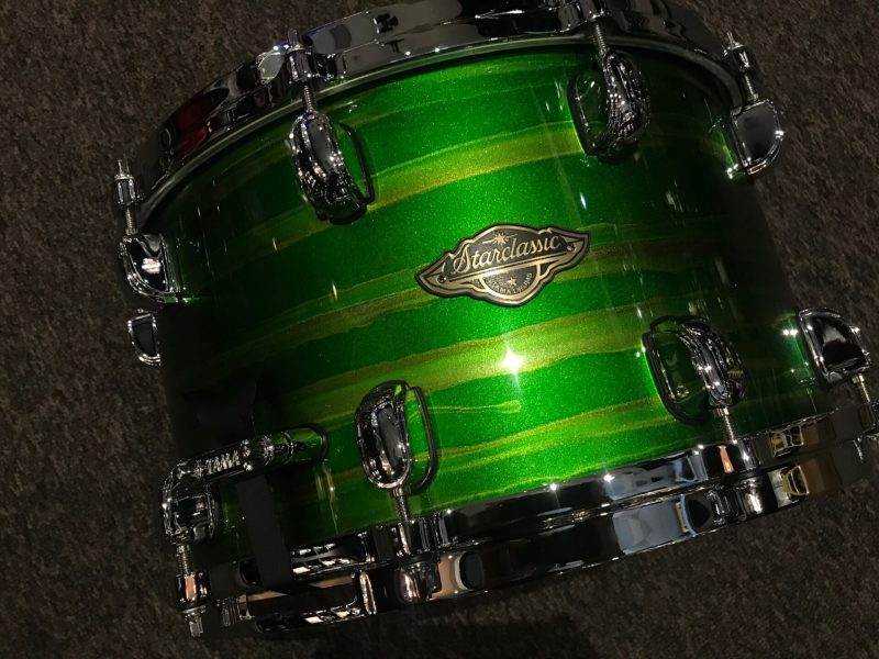 Tama Starclassic Walnut / Birch 8x14 Snare Drum Lacquer Shamrock Oyster WBSS148 LSO