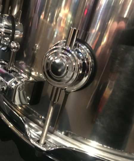 Alternative view of DW Drums 6.5x14 Collector's Stainless Steel Drum Workshop Snare Drum DRVL6514SPC