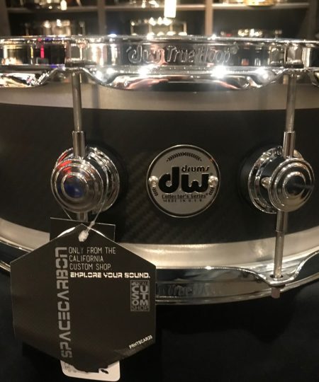 Drum Workshop Collector's Carbon Fiber DW Ultralight Edge 5.5x14 Snare Drum