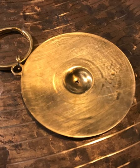 Alternative view of Zildjian Cymbals ZKEYCHAIN Cymbal Keychain Metal 2 in. Cool Drummer Gift