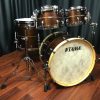 Tama Drums Star Maple Satin Dark Mocha w/ Dual Inlays 10, 12, 16, 22 Kit