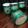 Tama Drums Star Maple Emerald Sea Curly Maple Burst 10, 12, 16, 22 Kit TAMASTARM4PECB