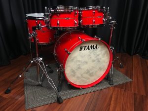 Tama Drums Star Bubinga Solid Candy Red 10, 12, 14, 20 Kit