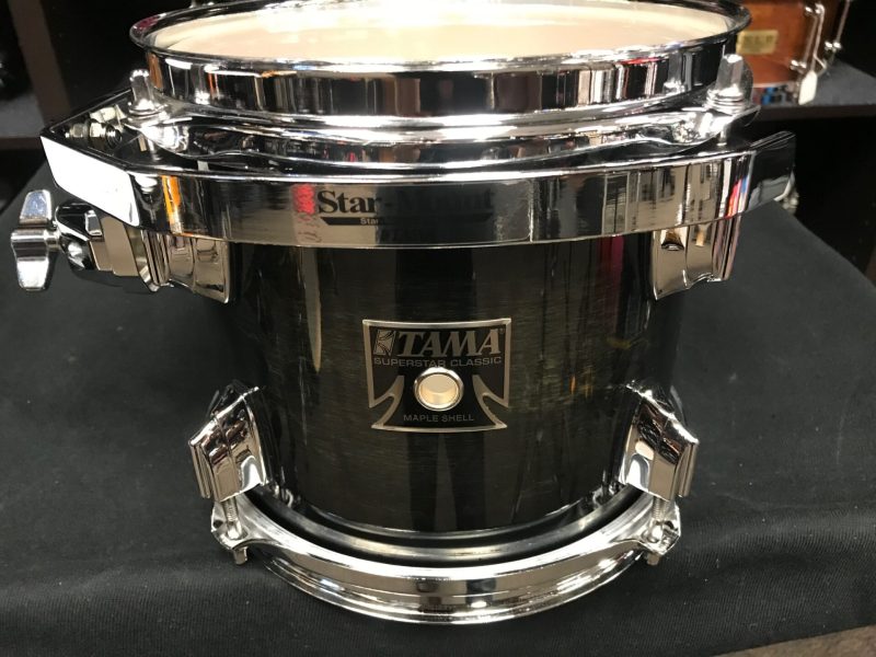 Tama Drums Transparent Black Burst Superstar Classic Maple 8 in. Tom