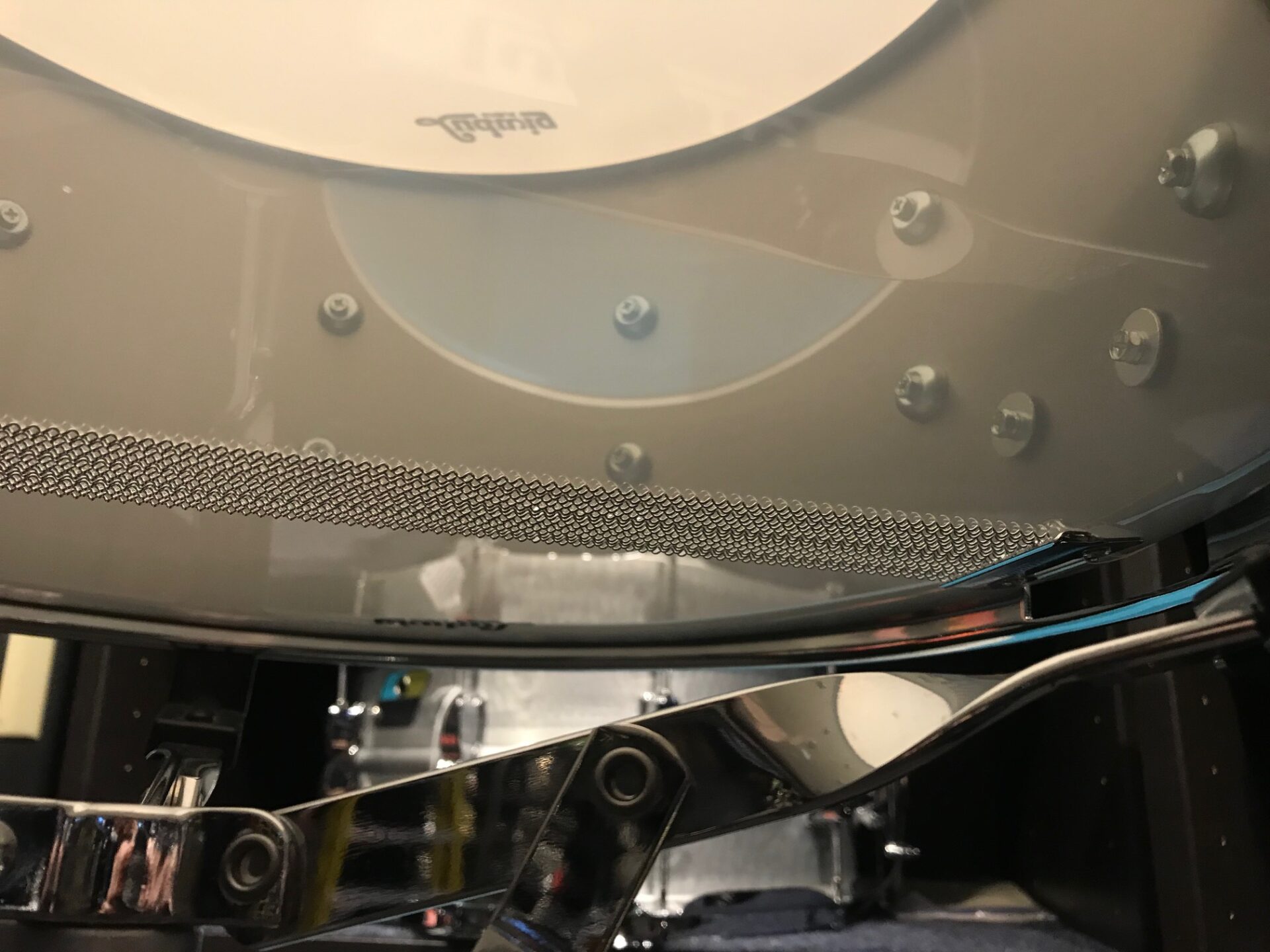 Ludwig Drums USA Heirloom Stainless Steel Laser Etched 7x14 Snare Drum LSTLS0714 - Image 4