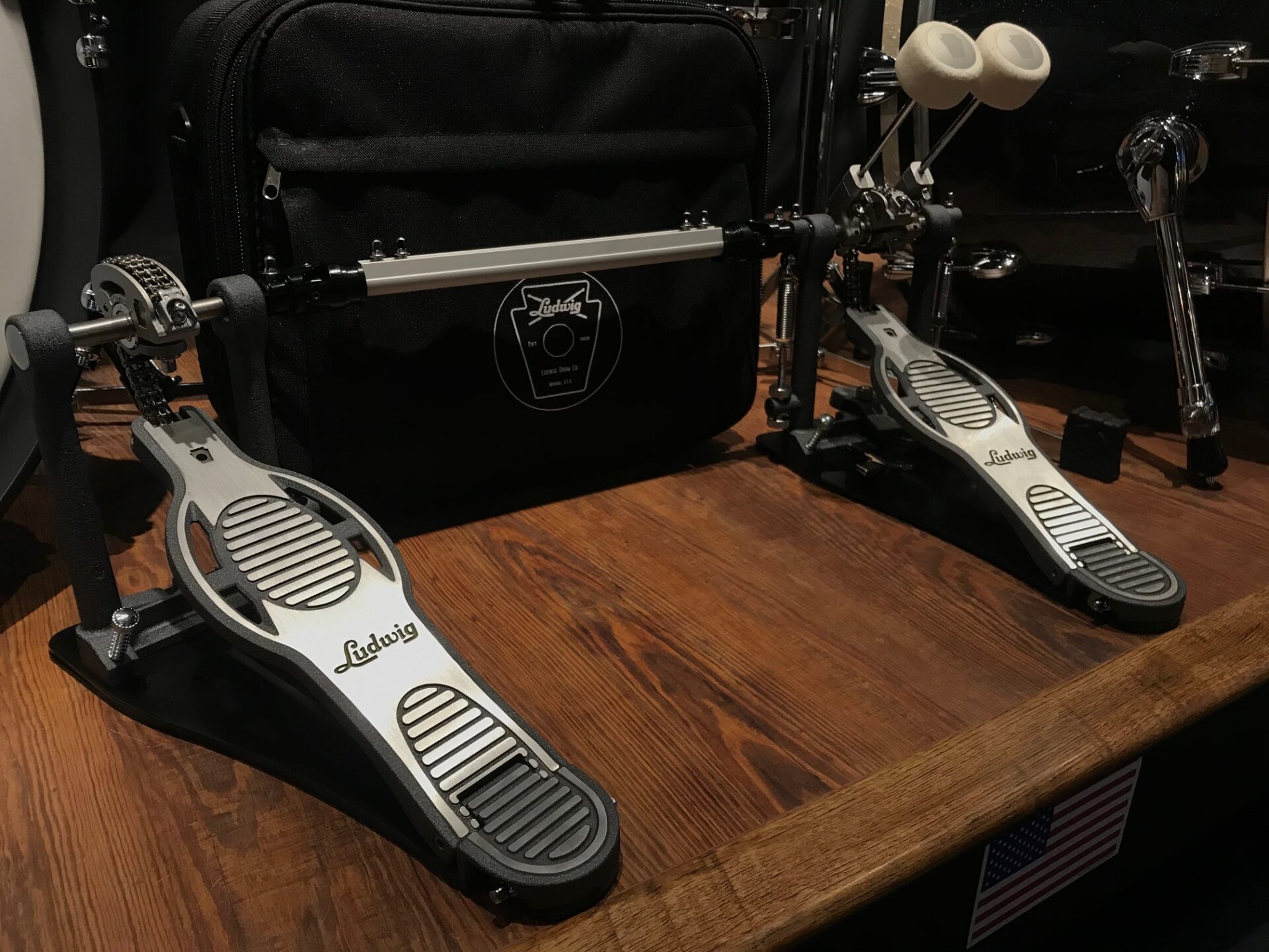 Ludwig Speed Flyer L205SF Double Pedal With Case
