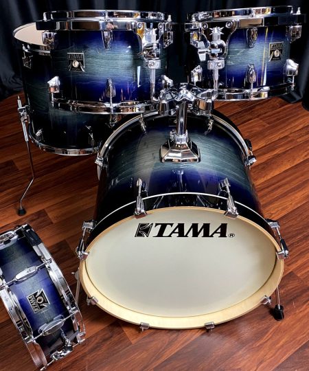 Alternative view of TAMA Superstar Classic Maple Dark Indigo Burst 5pc Kit 20-inch Bass CL50RSDIB