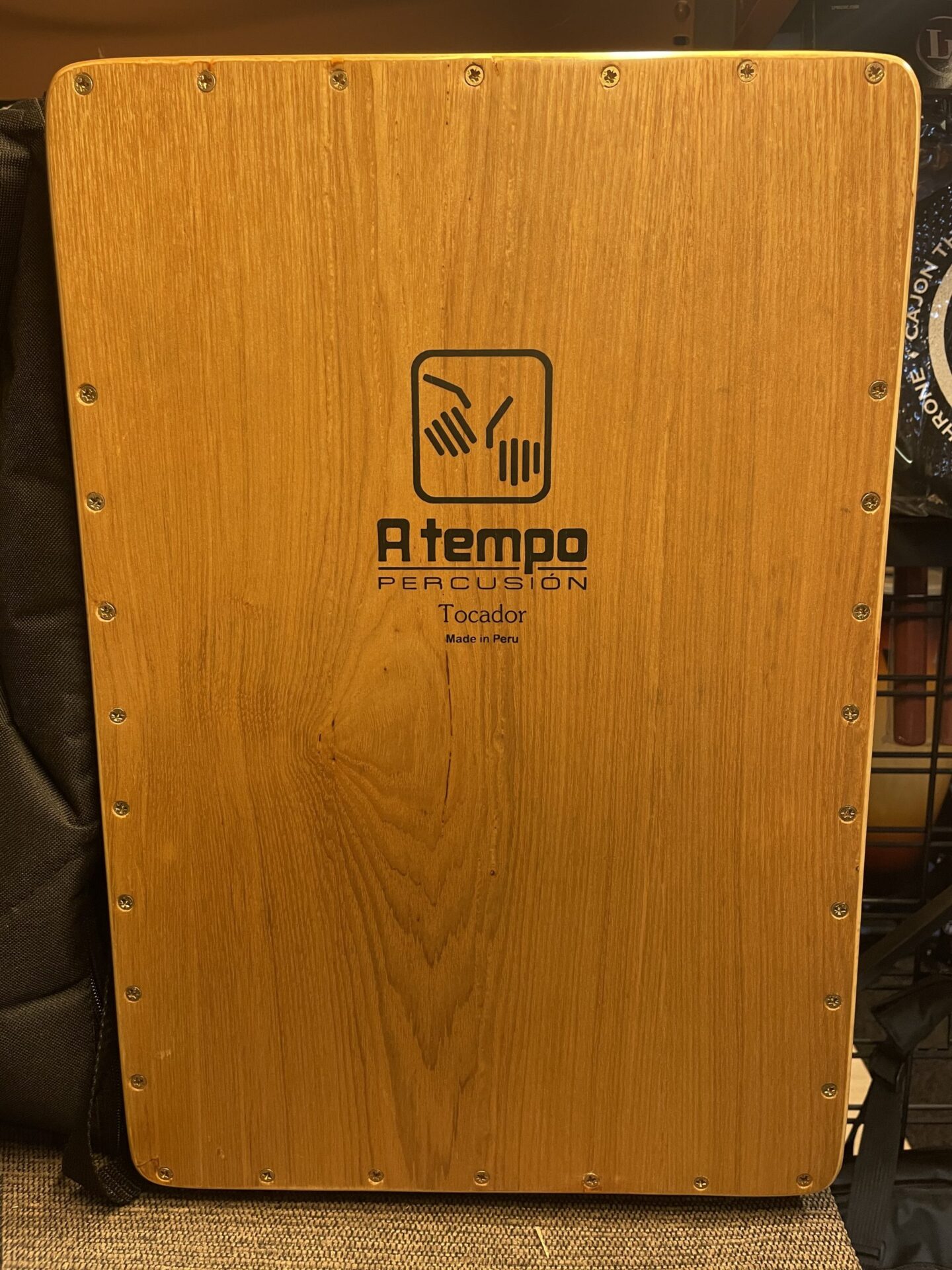 A Tempo Tocador Cajon With Carrying Bag