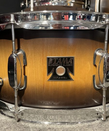 Alternative view of TAMA Superstar Classic B-Stock Maple Black Sunburst Lacebark Pine Exotic 5pc Kit CL52KS PBBP B