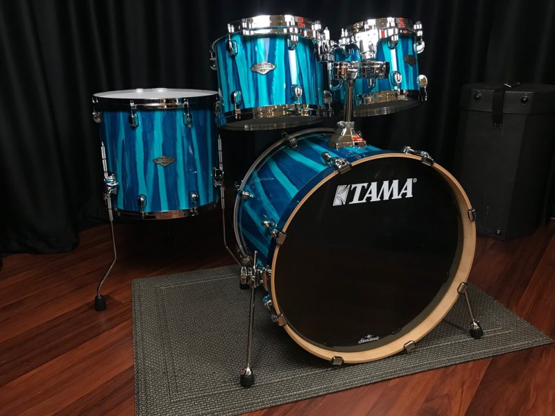 Tama Starclassic Performer Sky Blue Aurora 4pc Maple / Birch kit