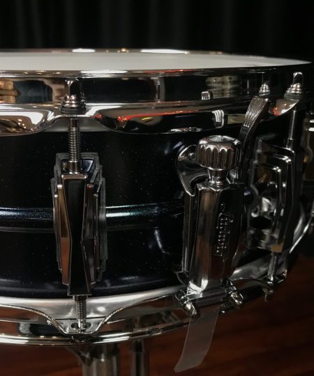 Alternative view of Ludwig USA Limited Supraphonic Deep Blue Chameleon 5x14 Snare Drum