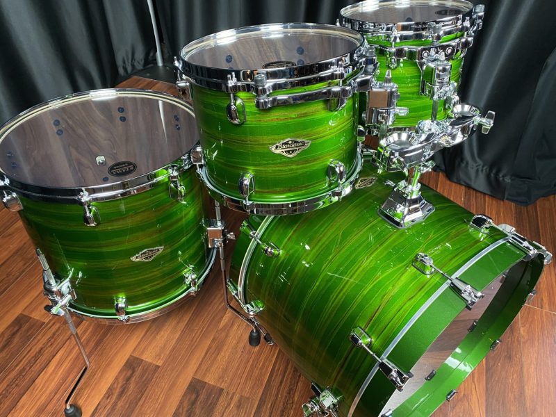 Tama Starclassic Walnut Birch Lacquer Shamrock Oyster 4pc W/B Kit WBS42SLSO