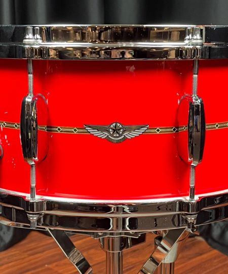 Tama Star Bubinga 6.5 x 14 Snare Drum Solid Candy Red TBS1465SSDR