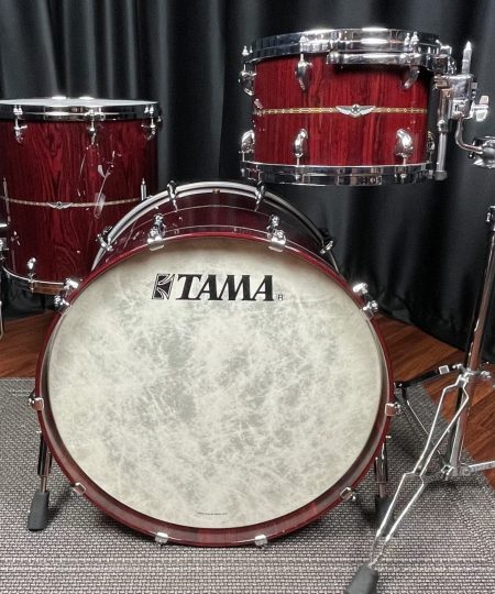 Alternative view of Tama Drums Star Bubinga Dark Red Cordia 12, 16, 22 Kit