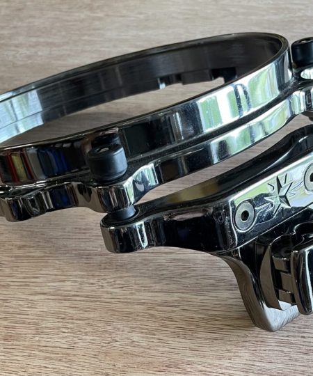 Alternative view of TAMA Star-Cast 8 in. Mounting System Top Hoop And Bracket Black Nickel