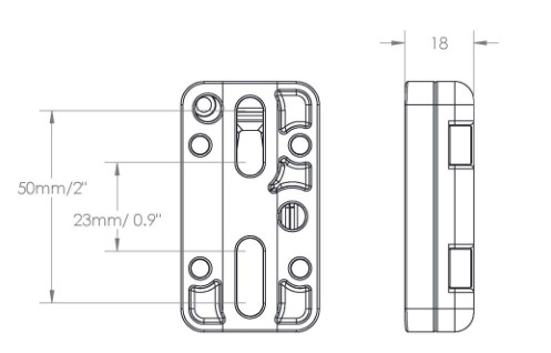 INDe RST Tom Floor Tom Bracket Rapid Set-Up / Tear Down - Image 3