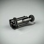 INDe Parts SB1XBK Black Nickel Universal Snare Drum Strainer