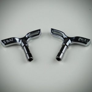 Independent Drum Lab Drum Key 2-Pack Chrome INDe