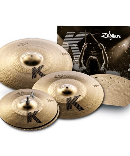Complete Zildjian KCH390 K Custom Hybrid Cymbal Pack