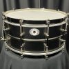 Ludwig Limited Satin Deluxe Black Beauty Snare Drum 6.5x14