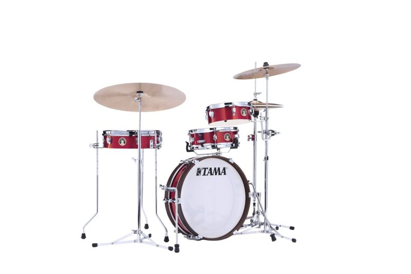 Tama Drums Club Jam Pancake 4pc Kit Burnt Red Mist