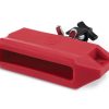 Latin Percussion LP1207 Red Jam Block Medium Pitch Synthetic Wood Block