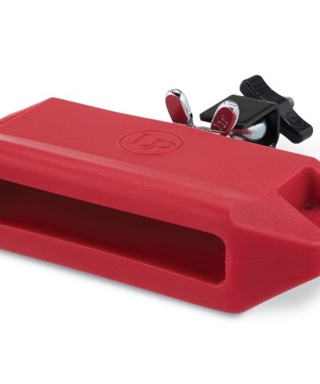 Latin Percussion LP1207 Red Jam Block Medium Pitch Synthetic Wood Block