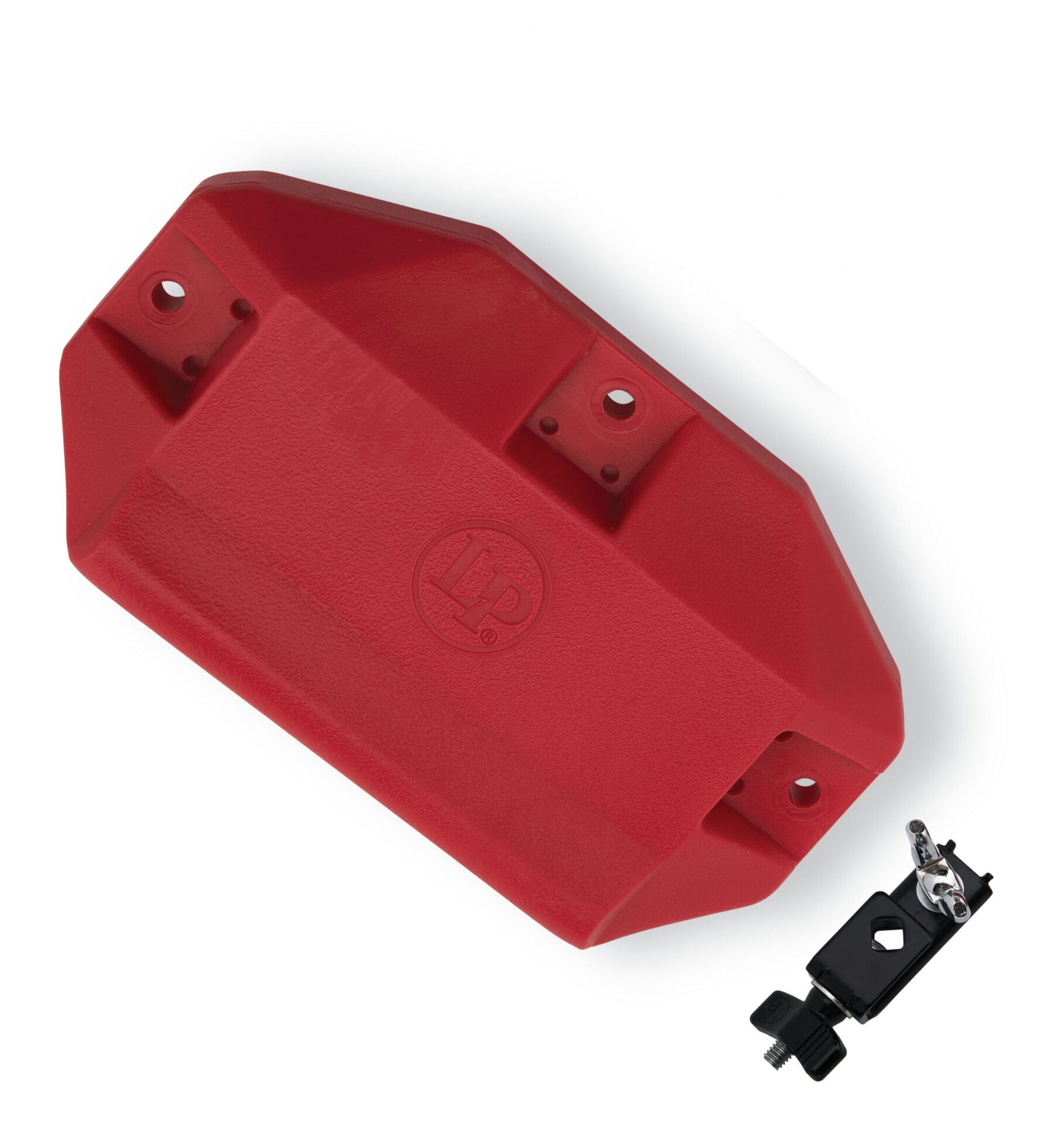 Latin Percussion LP1207 Red Jam Block Medium Pitch Synthetic Wood Block - Image 3