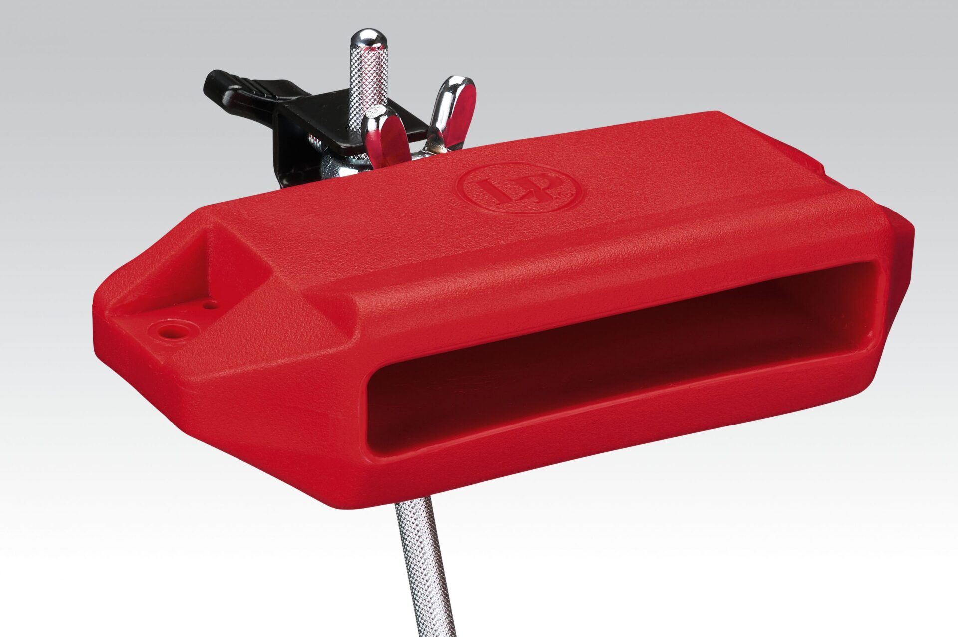 Latin Percussion LP1207 Red Jam Block Medium Pitch Synthetic Wood Block - Image 4
