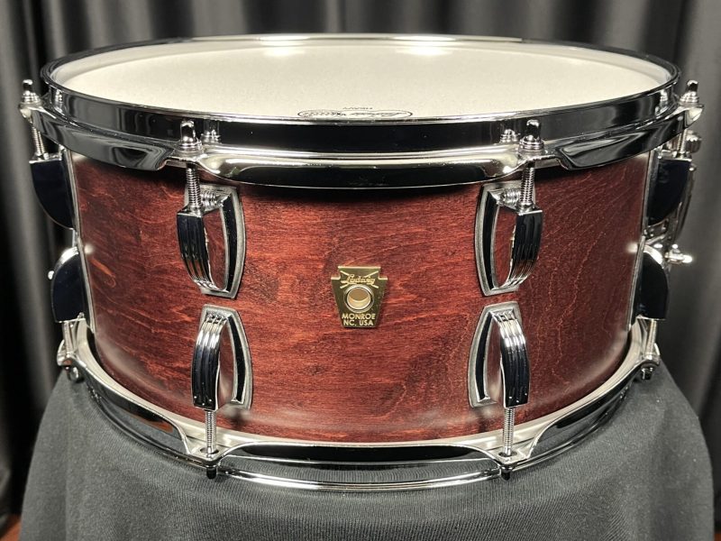 Ludwig USA Classic Maple Satin Mahogany 6.5x14 8-lug snare drum