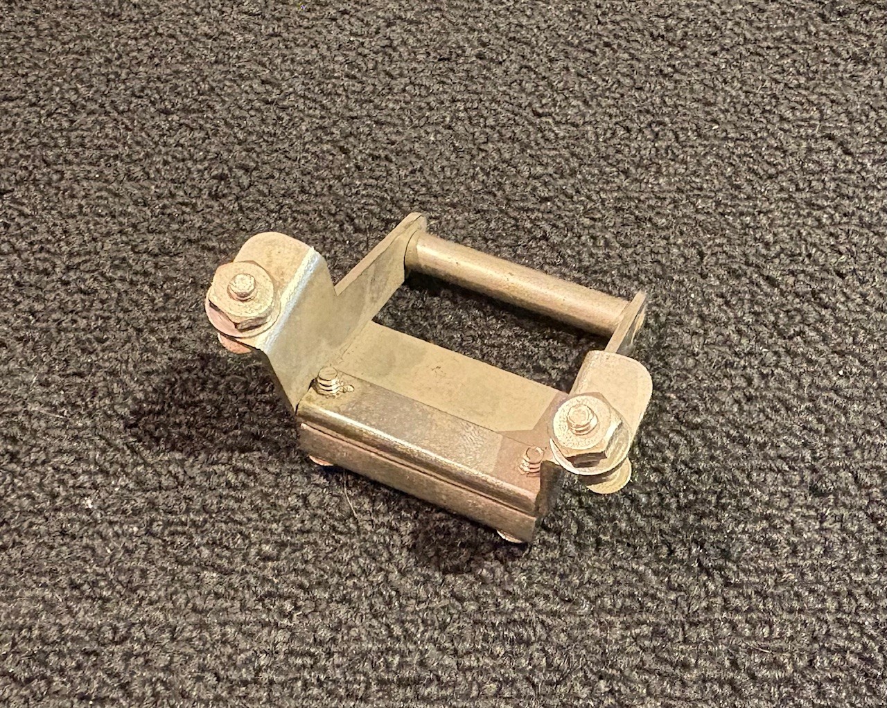 Vintage Parts Leedy Snare Drum Butt Nickel - Image 3