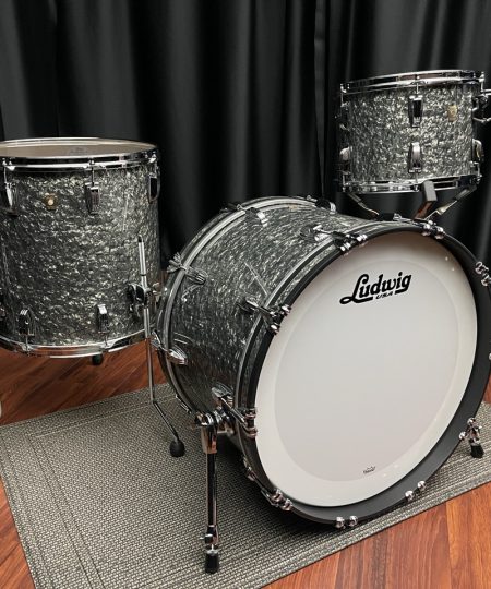 Ludwig Drums Sets USA Classic Maple Black Pearl Fab 13, 16, 22 Kit